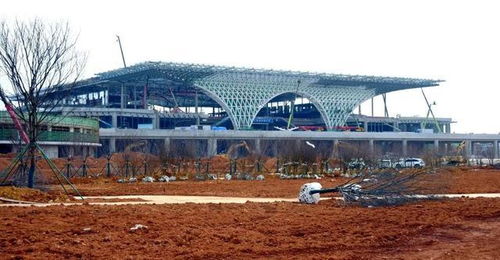 最新进展 益阳高铁南站站房及配套工程全面进入最后冲刺阶段