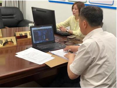 益阳市首起劳动仲裁案“线上开庭”
